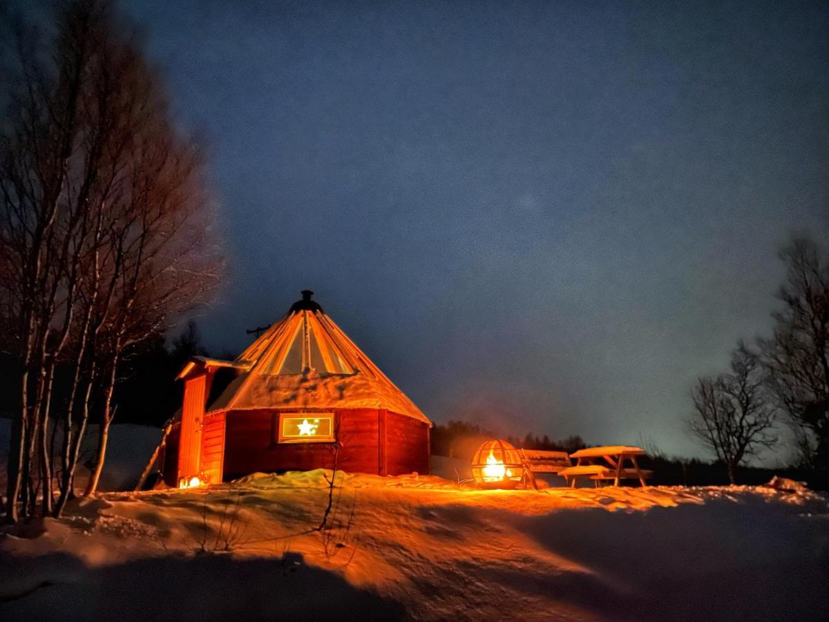 Ferienwohnung Hessdalen Ufocamp Vårhus Exterior foto