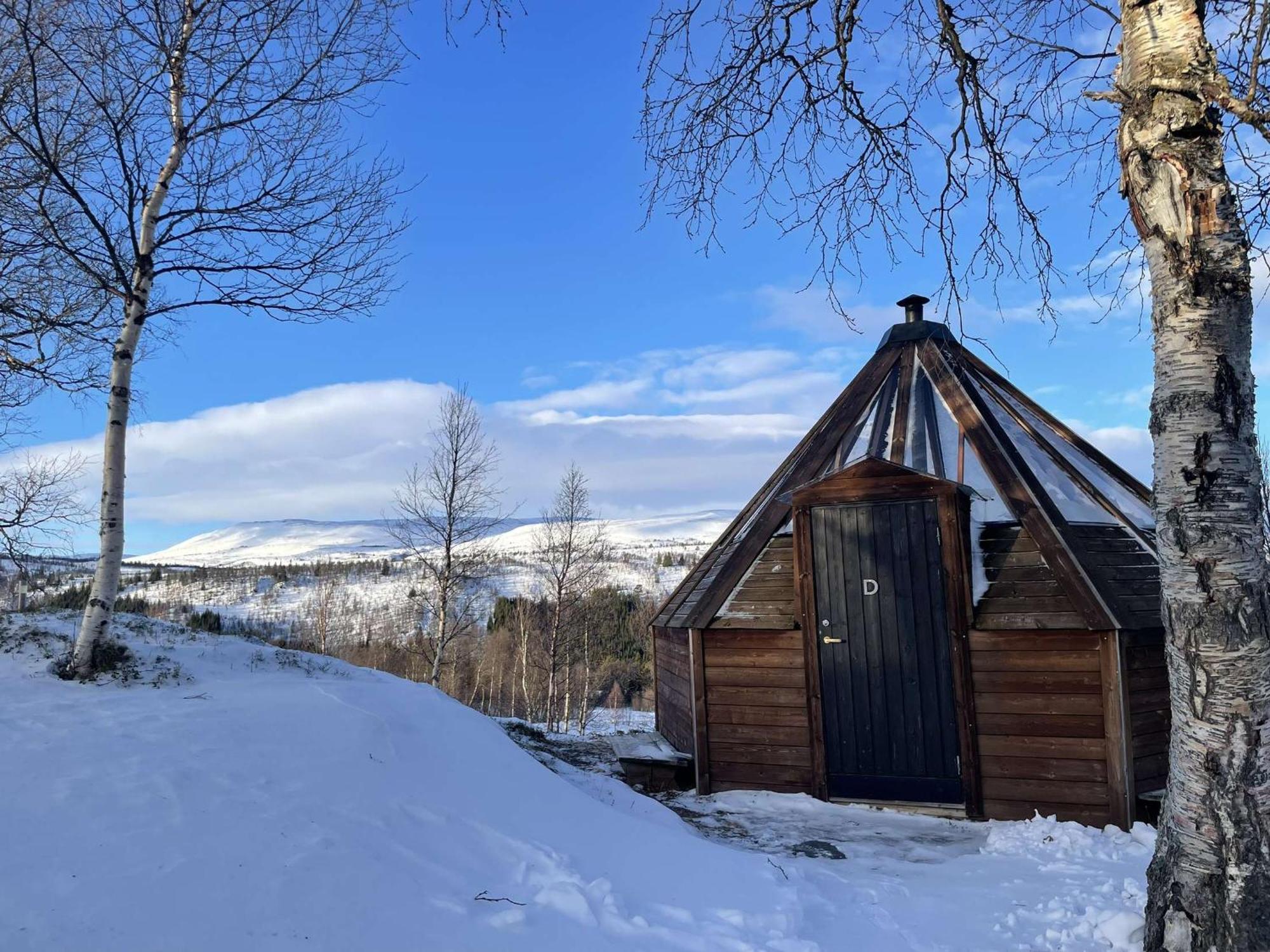 Ferienwohnung Hessdalen Ufocamp Vårhus Zimmer foto