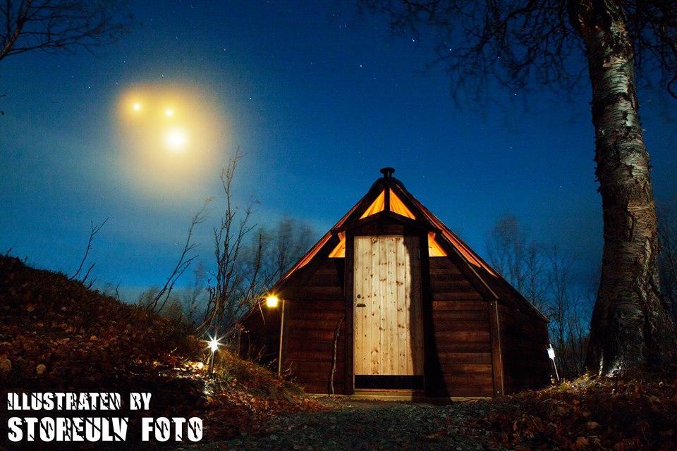 Ferienwohnung Hessdalen Ufocamp Vårhus Exterior foto