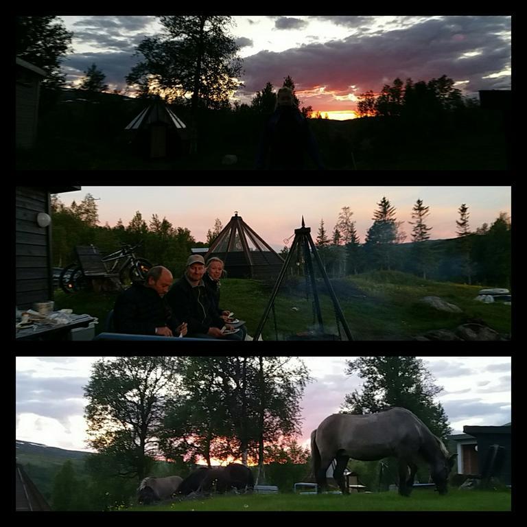 Ferienwohnung Hessdalen Ufocamp Vårhus Exterior foto